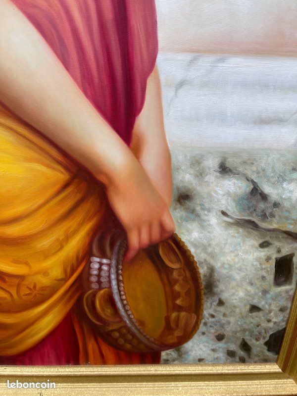 Le Signal John William Godward, jwg81 tableau impression sur toile Le Signal John William Godward, jwg81 tableau impression sur toile