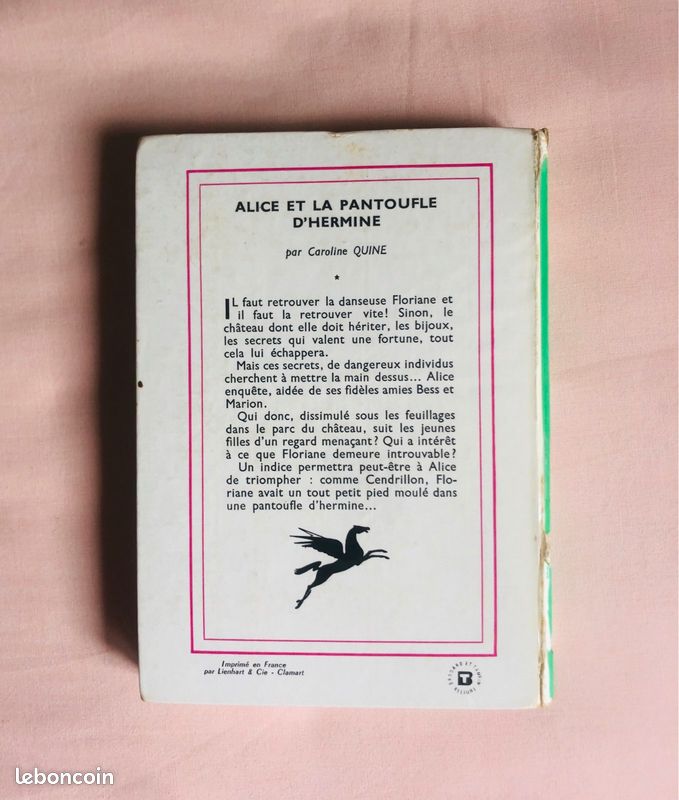 Livres vintages bibliothèque verte Alice par Caroline Quine (image 4)