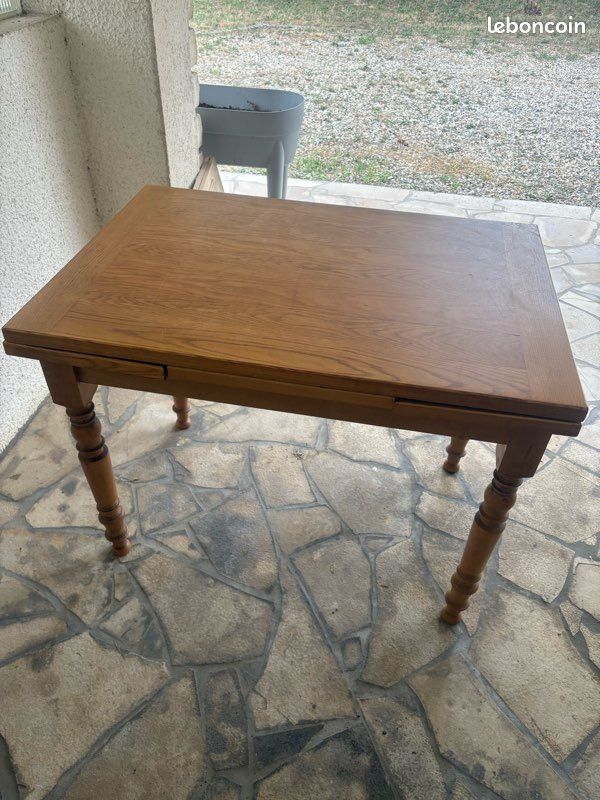 Table en bois extensible (image 4)