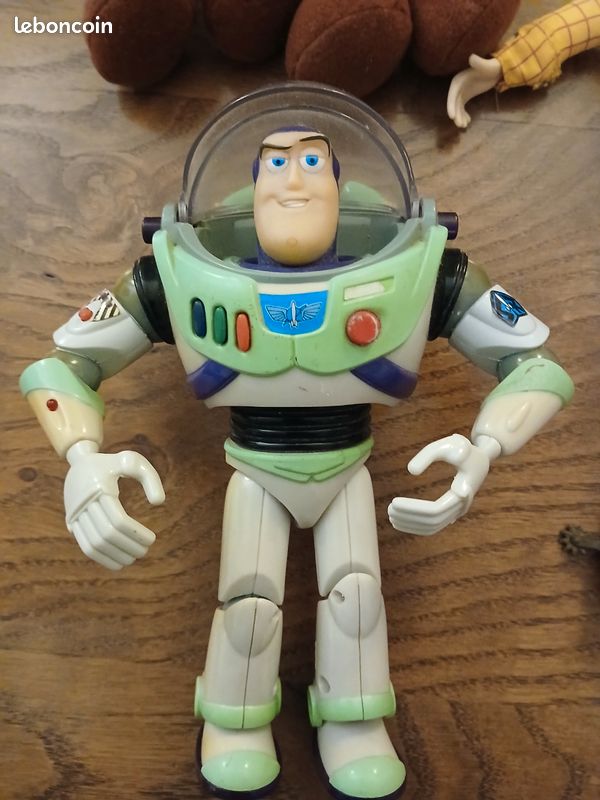 Lot Vintage Toy Story Mattel 1999 & Thinkway – Buzz, Woody et Pile-Poil (image 2)