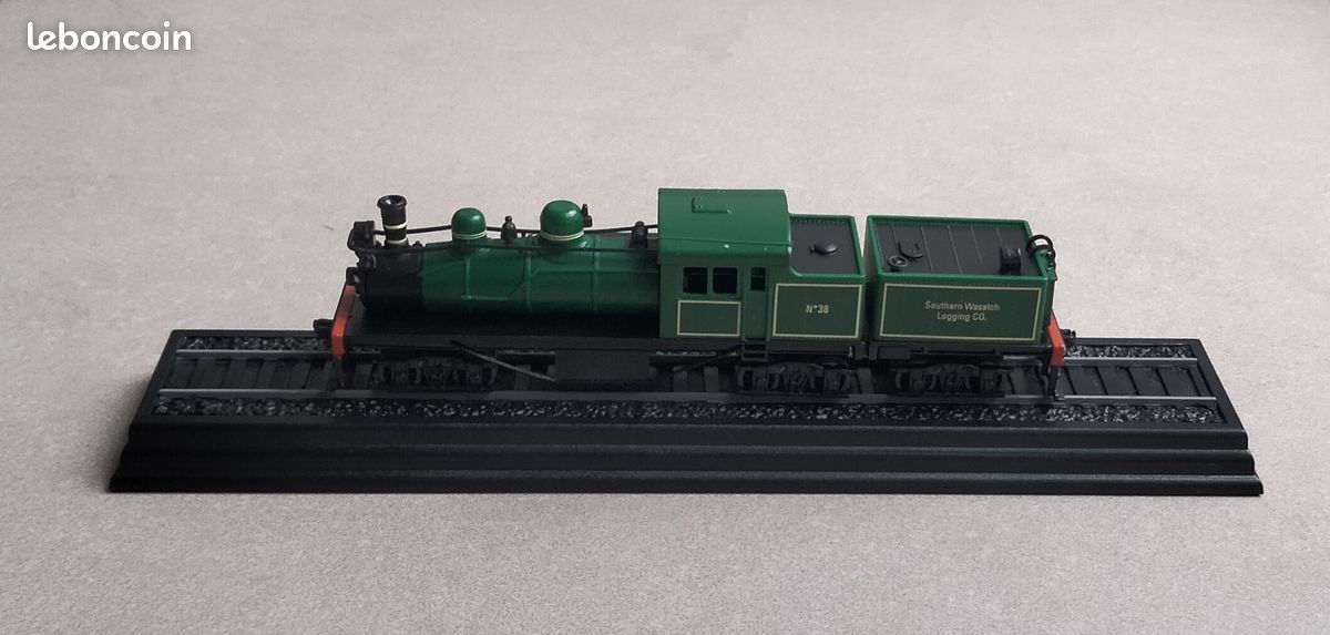 Locomotive de collection "Shay" échelle Ho (image 6)