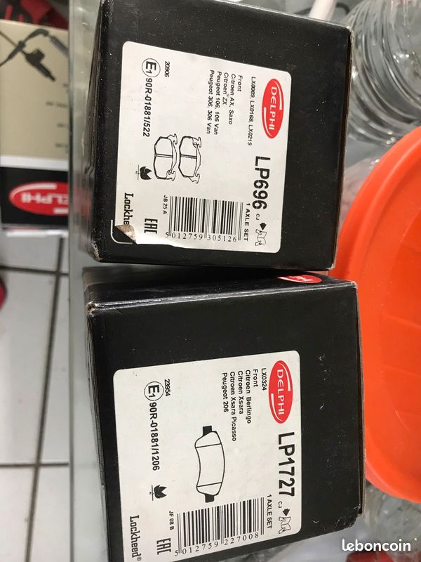 Plaquettes de freins avant Peugeot Citroën (image 1)