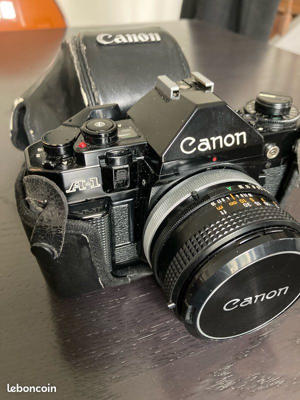 Appareil à photo argentique Canon A1 en parfait état complet - Photo, audio & vidéo