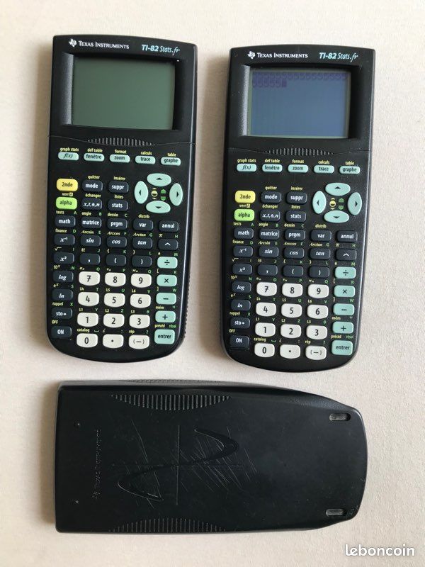 Calculatrice Texas Instruments TI-82 Graphique – En Panne (Touche Alpha HS) – À Réparer