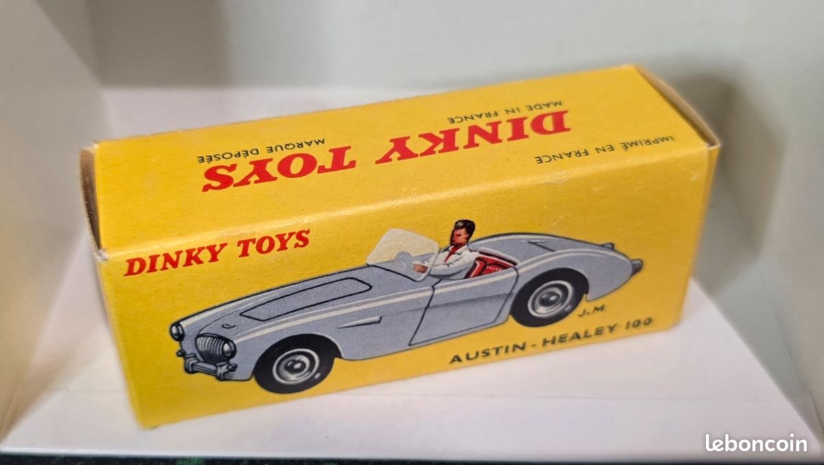 Dinky Toys N°546 – Austin Healey 100 – Métal – France – Boîte D’origine