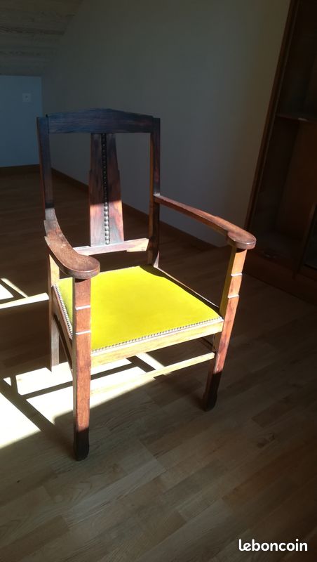Fauteuil Art Déco "orientaliste" (image 1)