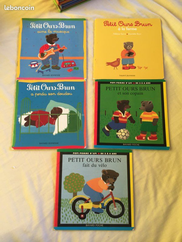 Lot petits livres petit Ours Brun (image 1)
