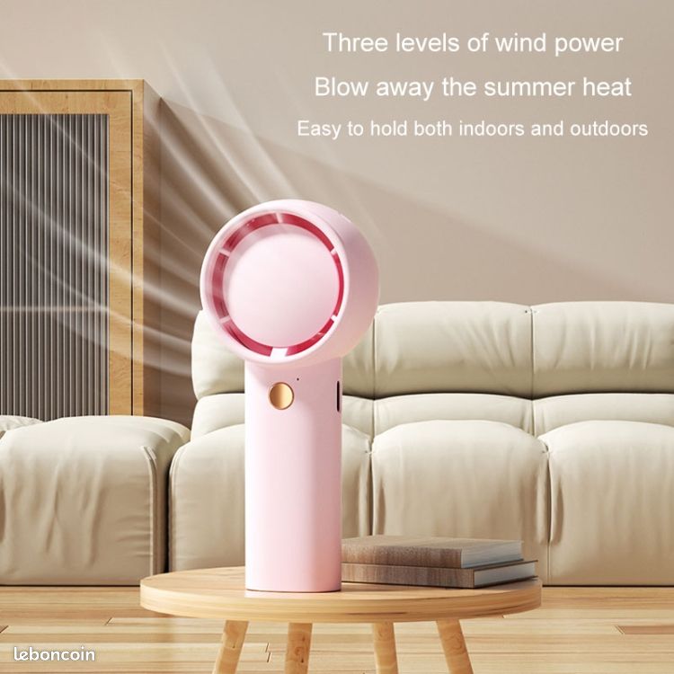 Mini Ventilateur de Bureau USB.Ventilateur Silencieux Portable.3