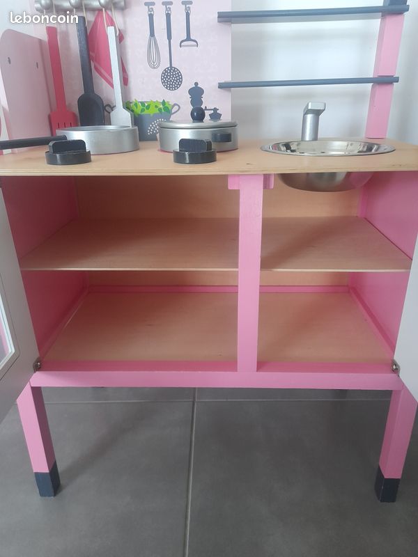 Jeu enfant cuisine en bois (image 2)