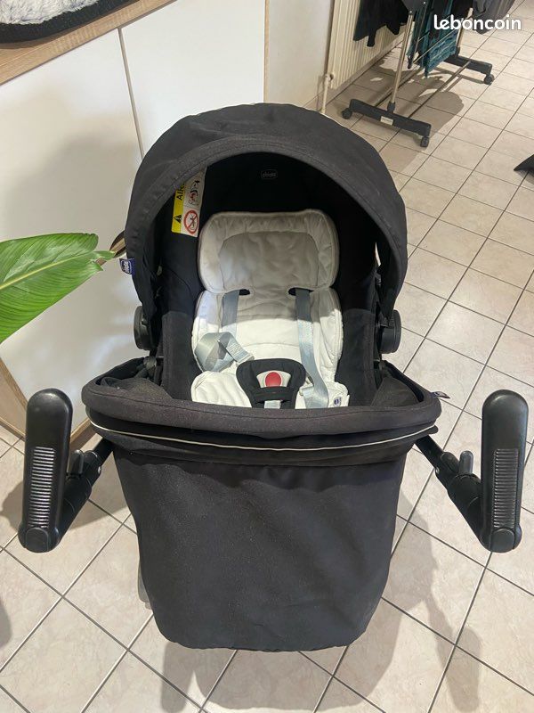 Poussette Trio Chicco Sprint Black 3 en 1 (image 6)
