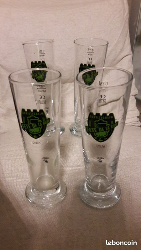 Verres Fête de la bière 2016 (25cl) - 4 - Neuf (image 1)