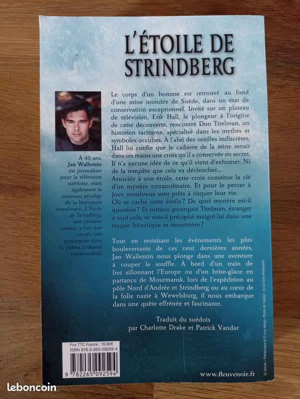 Livre "L'étoile de Strindberg" de Jan Wallentin chez Fleuve Noir (image 2)