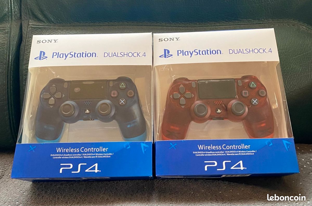 Manette PS4 DualShock 4
V2 Manette de Jeu sans Fil pour PlayStation 4 PRODUIT NEUF (image 1)