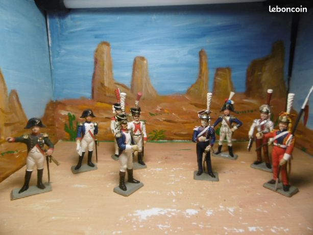 Cavalier Empire Napoléon trompette 21° régiment dragons