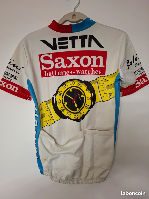 Maillot cycliste A.C.V 86 ST JULIEN L'ARS vintage trikot Maillot cycliste A.C.V 86 ST JULIEN L'ARS vintage trikot