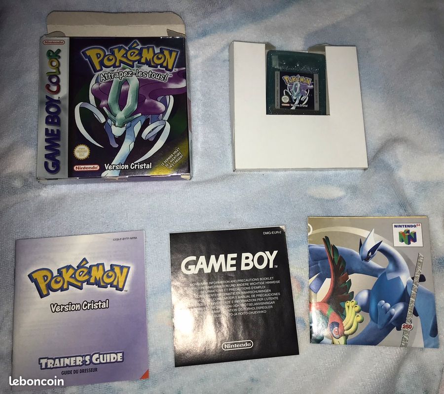 Pokémon Crystal Bundle : Nintendo Game Boy Color