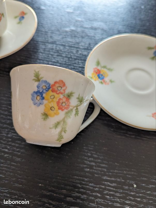 Service à café en porcelaine Langenthal, Suisse, circa 1950 (image 1)