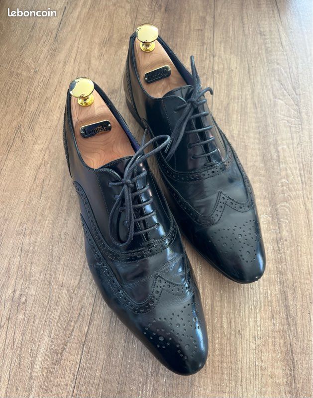 Chaussures homme Richelieu noir (image 1)