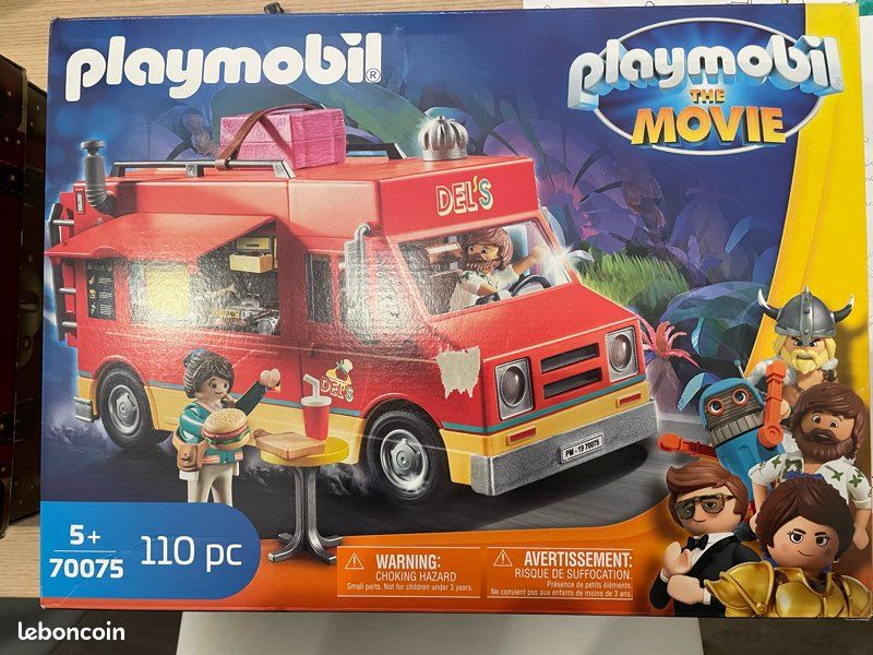 Playmobil 5677 Food Truck - Camion De Cuisine De Rue Avec Personnages Et Accessoires - Dès 4 Ans