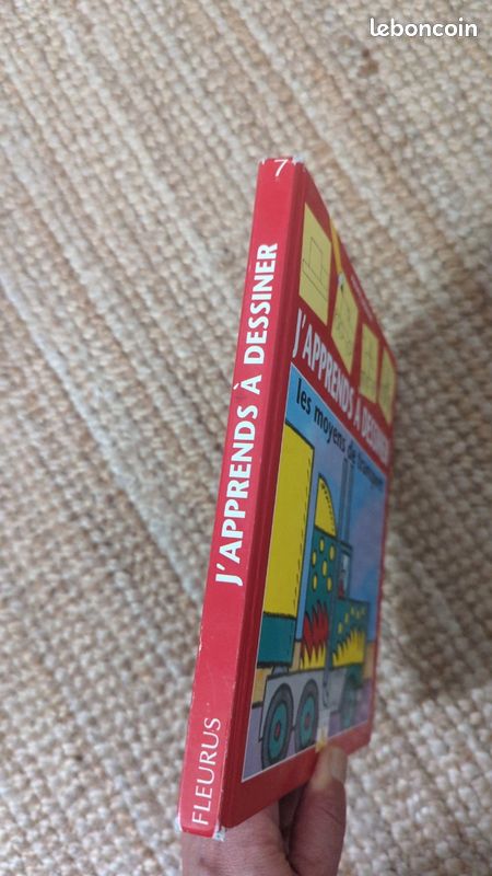 Livre " j'apprends à dessiner les moyens de transports" (image 4)