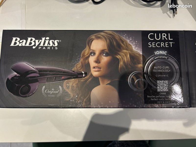 Purple Babyliss Hair Secret Hair Curler C1050e Curl Secret Ionic - Main Image