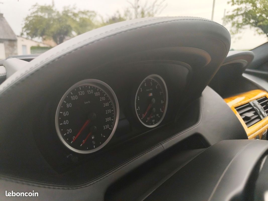 Bmw m6 coupe 5.0l ( e63 ) v10 507ch smg7 bva - cuir merino - ciel de toit alcantara - garantie 6 mois (image 27)