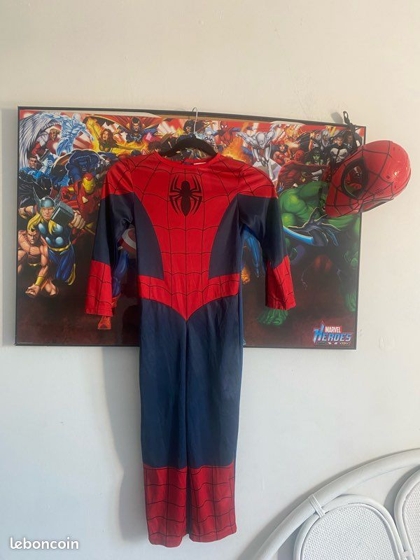 Déguisement Spiderman + masque sonore (image 1)