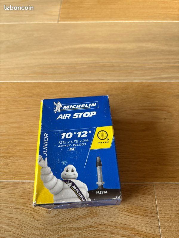 Chambre à air Michelin vélo 10 12 pouces neuf Équipements vélos