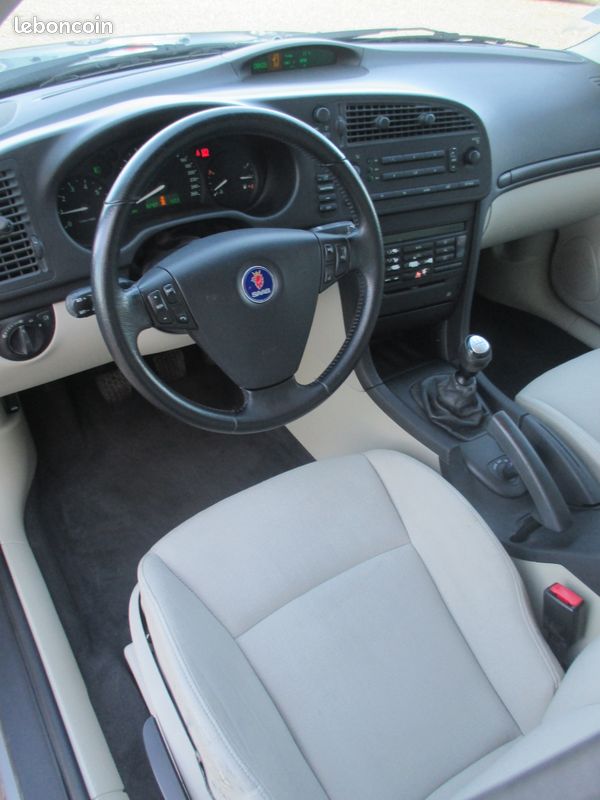 SAAB 9-3 TURBO 150ch - CT Vierge -12 Mois Garantie - "Carte Grise OFFERTE" (image 6)