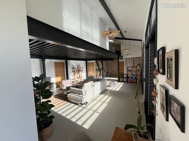 Maison d'architecte 3 chambres avec grande pièce de vie de 65 m²