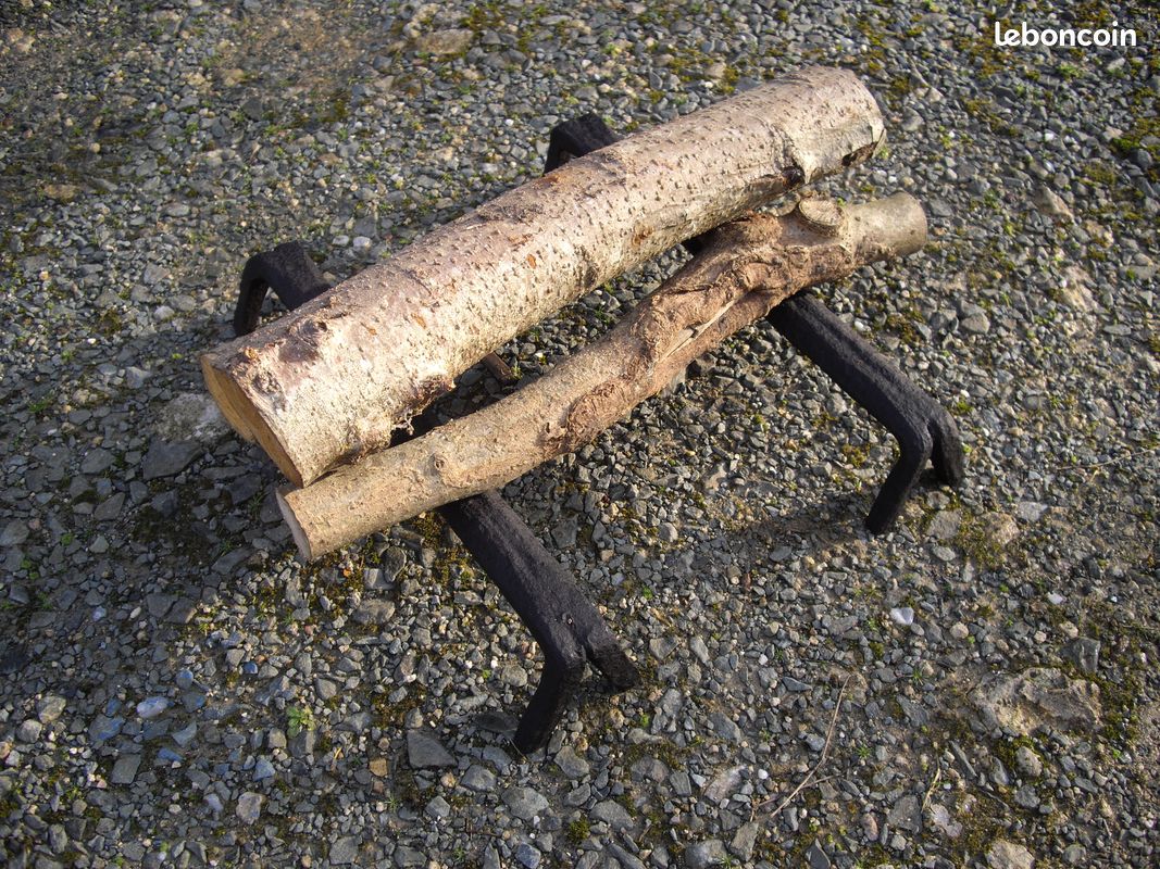 2 Chenets pour cheminée (image 2)