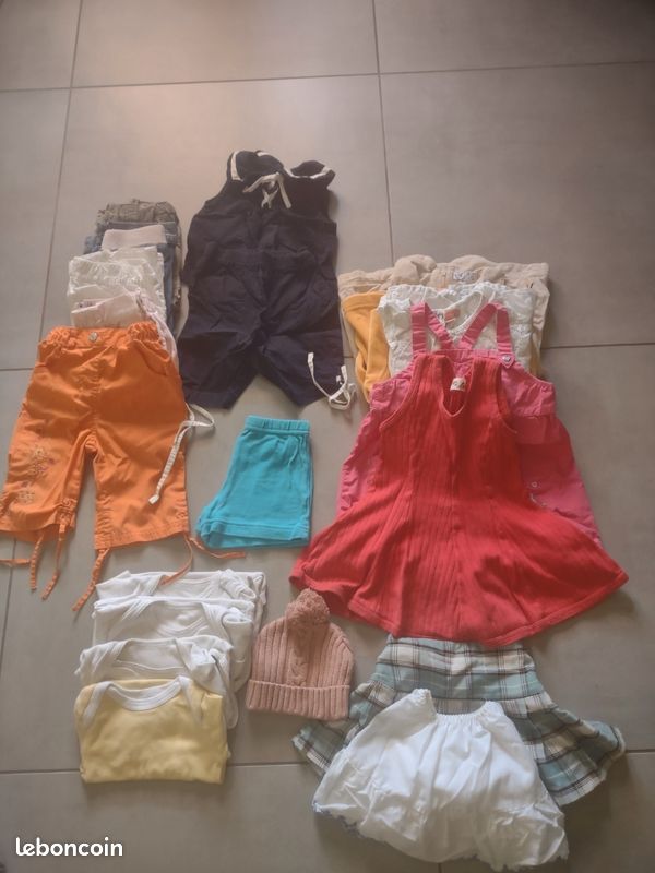 Lot de vêtements fille 18 mois (image 1)