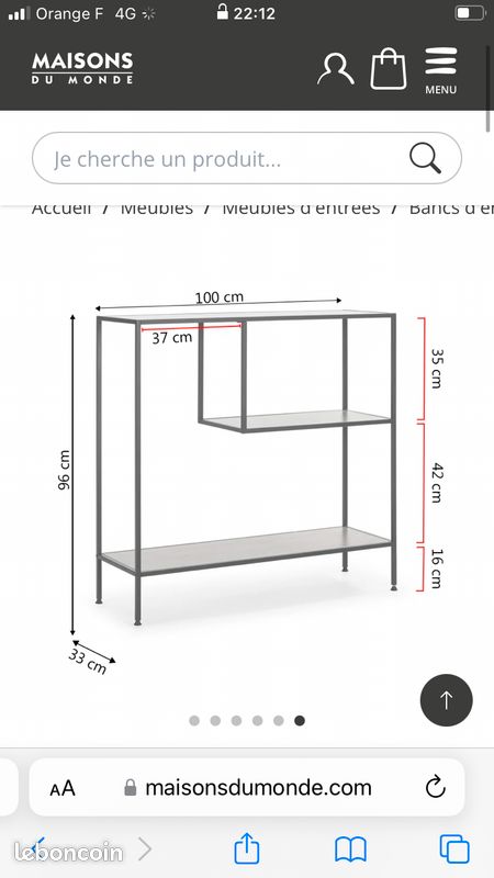 Vente console entrée (image 4)