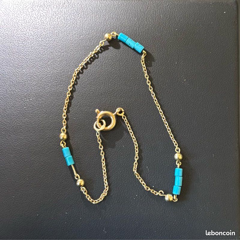 Ras Du Cou En Or 18 Carats (750) - Or Jaune - Neuf Avec étiquettes - Bijou Fin
