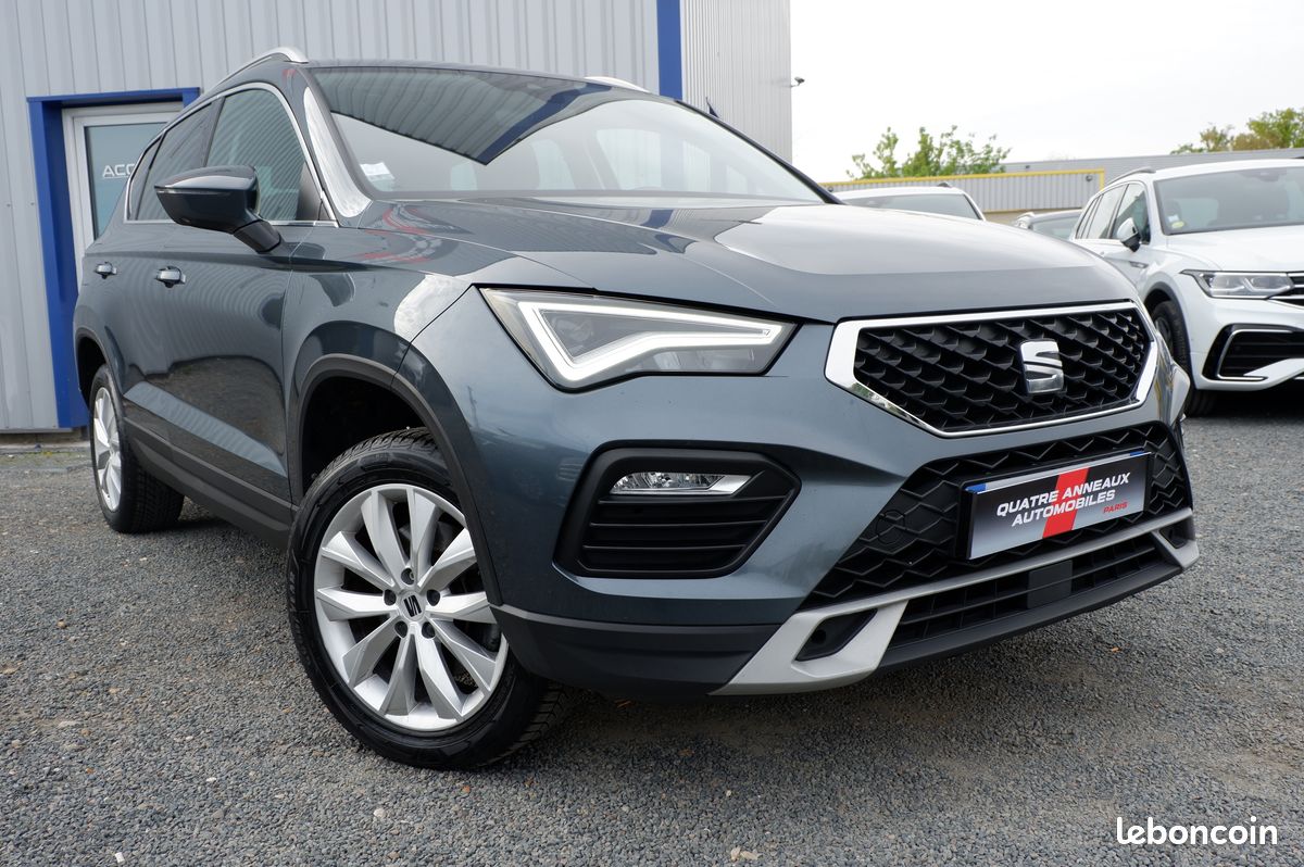 13.400 Hors taxes - Seat Ateca 2.0 Tdi 150 Style Business BVM6 - 2021 - Full LED Caméra GPS Apple CarPlay Régulateur Adaptatif (image 5)