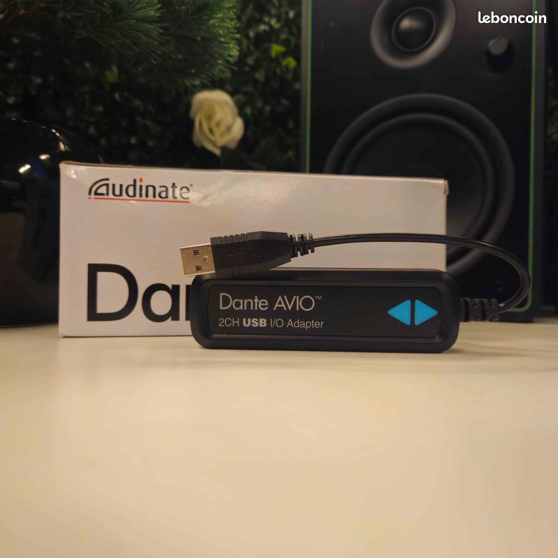 Dante AVIO USB IO Adapter 2x2 - Boutique d'instruments de