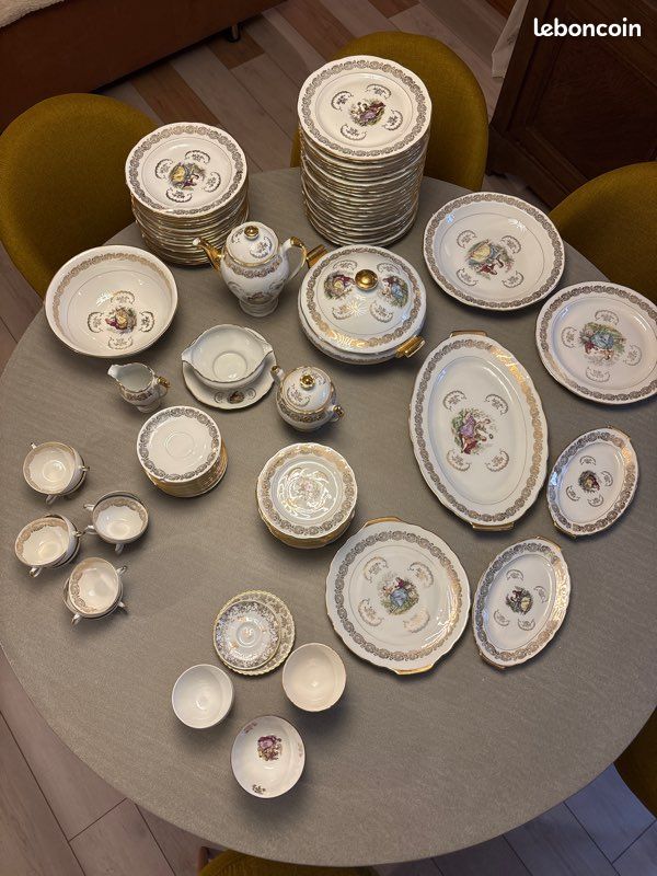 Service de table porcelaine de limoge (image 1)