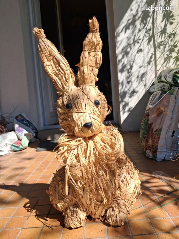 Marionnette Ellison Jumbo PaperBag – Lapin En Bois – 11 3/4 X 9 3/4 X 1
