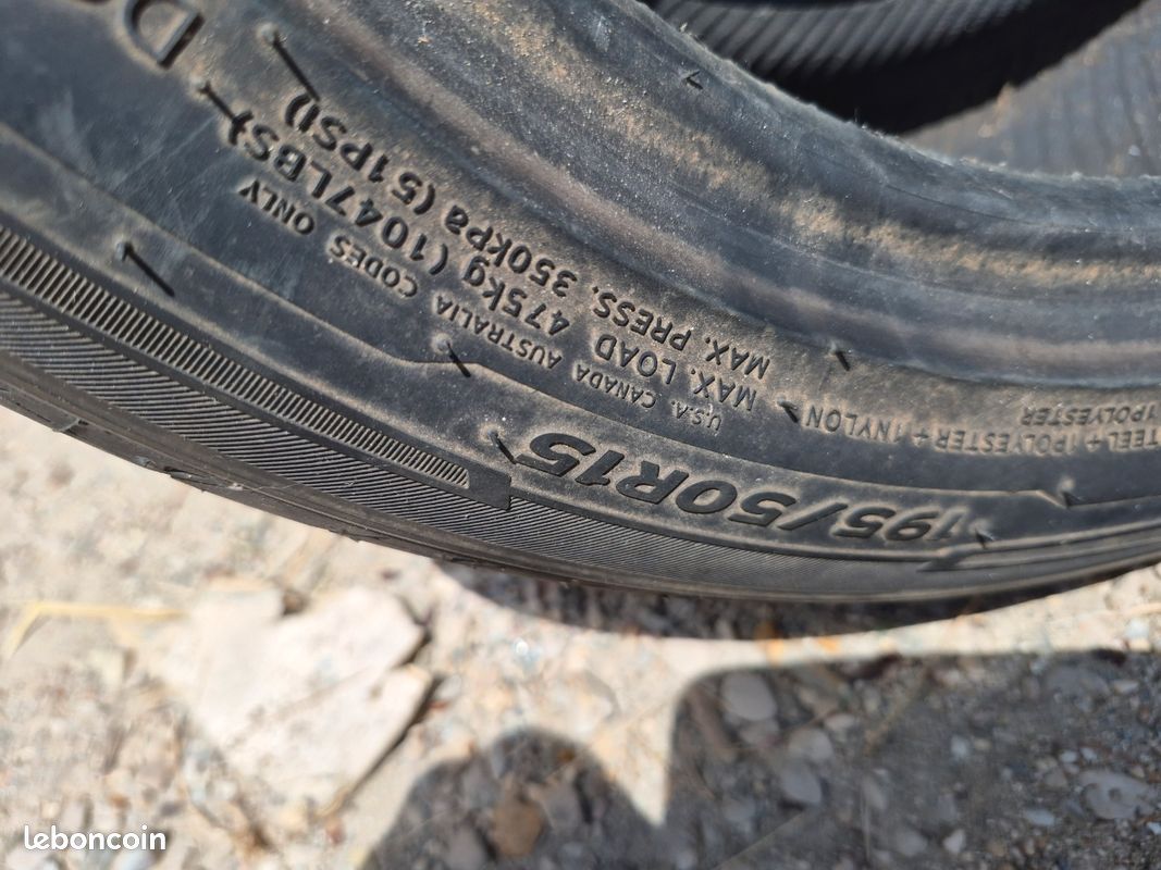 Pneus 195/50 R/15 (image 1)