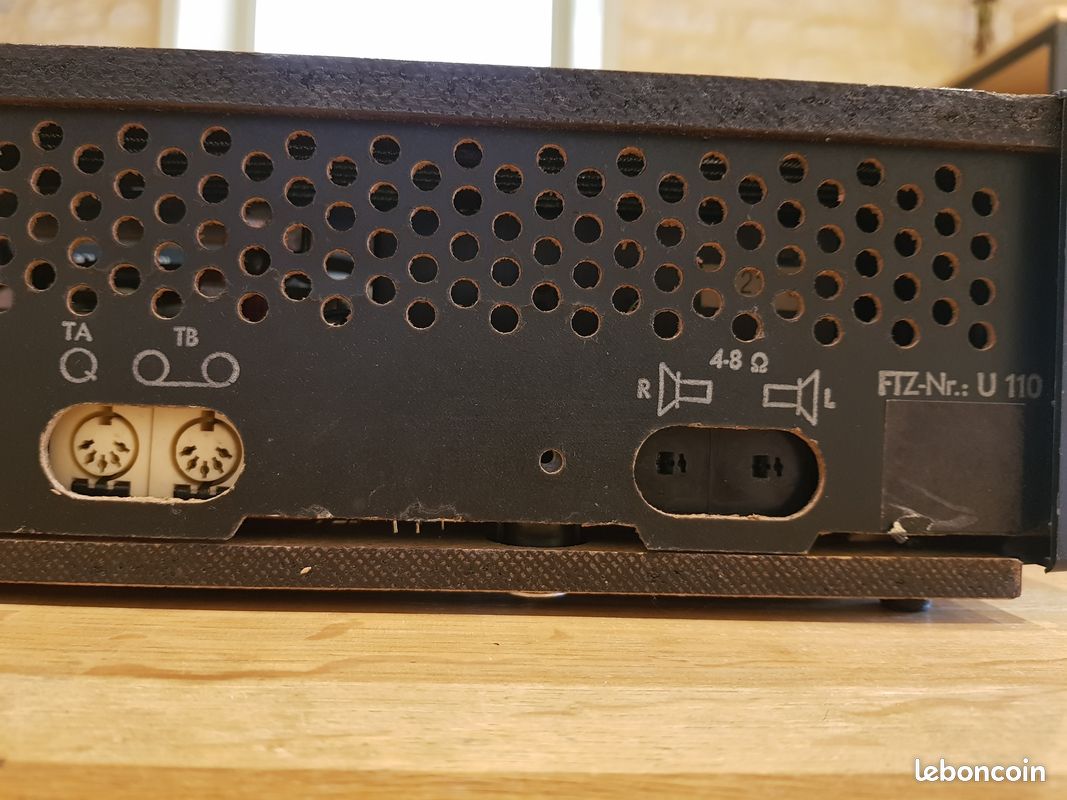 Platine vinyle Telefunken TS860 révisée par un professionnel