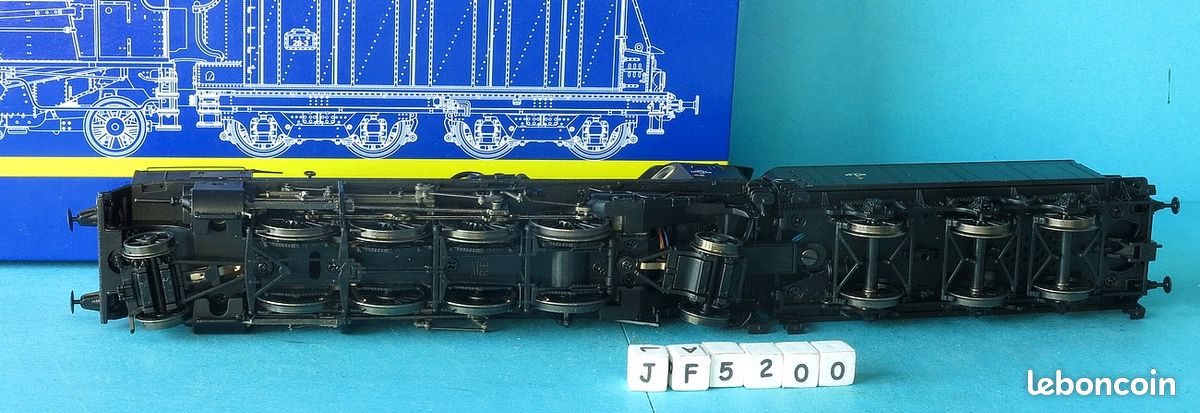 Locomotive à vapeur 5-141 D - Ree Modèles MB159 - HO 1/87 - SNCF - Ep