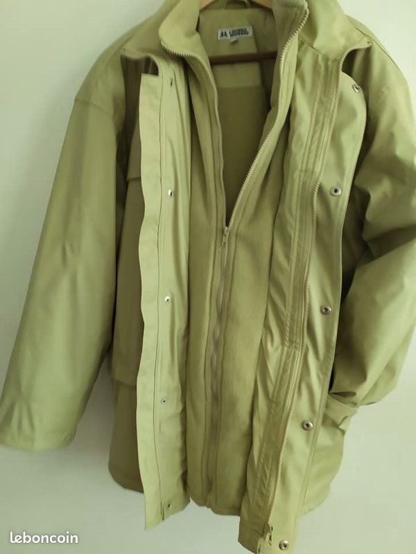 Veste Parka Doublée Imperméable t.L (image 3)