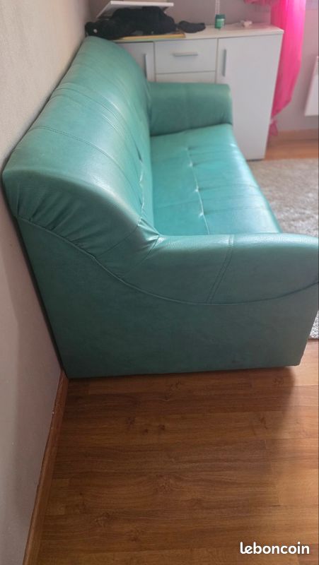 Vente canapé en cuir (image 3)