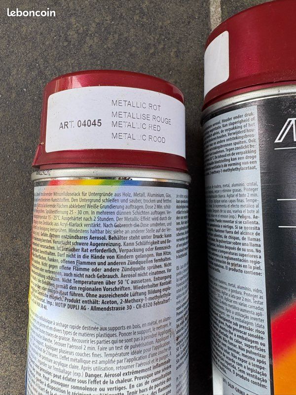 Peinture rouge (image 3)