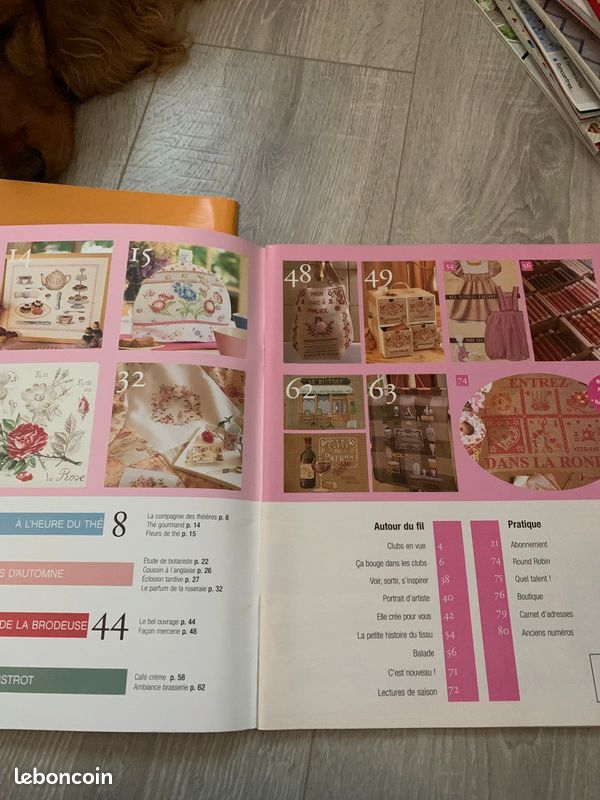 Lot dé 2magazines broderie (image 7)