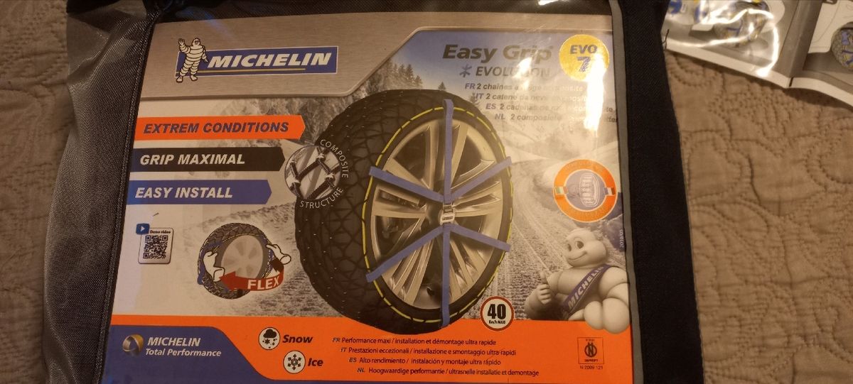 Chaînes à neige Michelin easy grip Evo 7 - Équipement auto