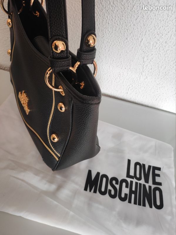 Magnifique sac neuf Love Moschino en cuir (image 7)