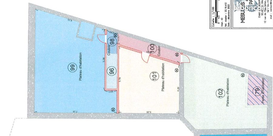 Appartement 5 pièces 120 m² · à Saint-Étienne · 120 m² · 65 000 €