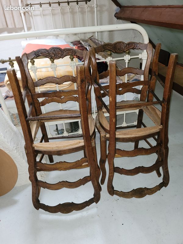 Lot de 4 chaises en bois (image 5)