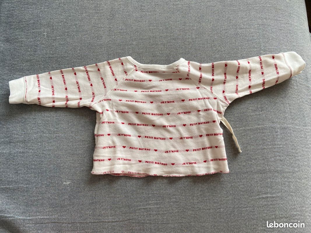 Petit Bateau - Ensemble 3 pièces coton bio bébé 3 mois (image 4)